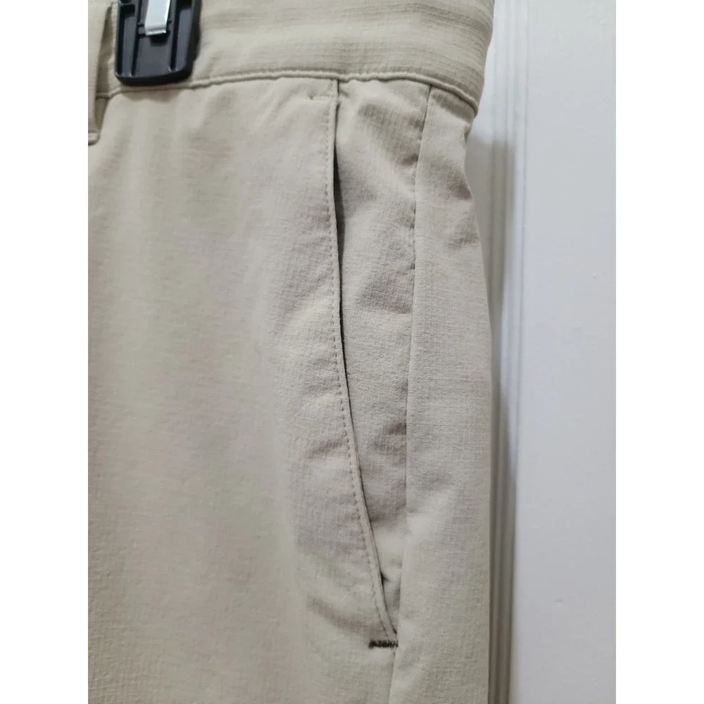 Tommy Bahama Chip Shot Chino Golf Shorts Mens 36 Beige Performance 9